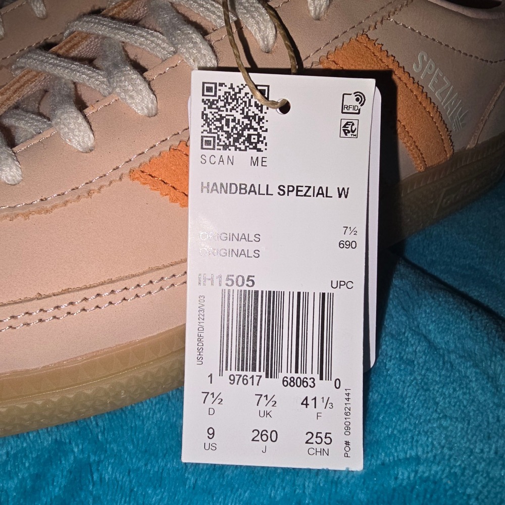 NWT adidas Originals Handball Spezial Sneakers Unisex Size W/9 M/8 DEADSTOCK - Picture 5 of 10